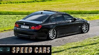 BMW 7 Series F01 Brutal Acceleration Burnout And Exhaust Sound