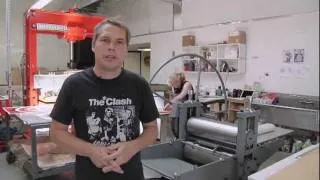 Shepard Fairey at Pace Prints in Brooklyn