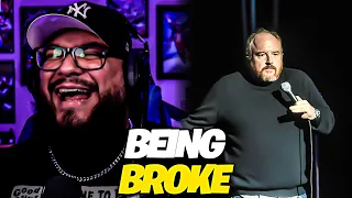 First Time Watching Louis C.K. - Being Broke Reaction