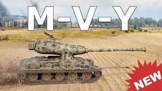 World of Tanks M-V-Y - 3 Kills 8,5K Damage - NEW TANK