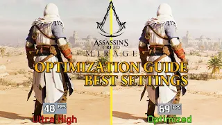 Assassin's Creed Mirage | OPTIMIZATION GUIDE | Every Setting Tested | Best Settings