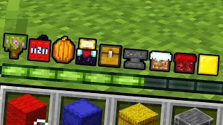 então eu fiz blocos virarem CORAÇÕES CUSTOMIZADOS no minecraft