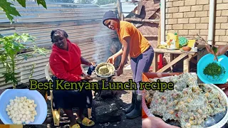 Kenyan Kitchen: Mom & Daughter's Delicious African Lunch!