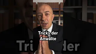 ⚠️ Tricks der Anwälte - So überführst Du Lügner.