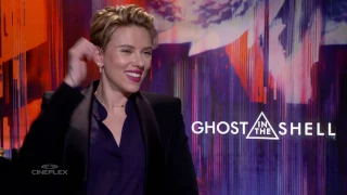 Scarlett Johansson talks Ghost in the Shell