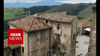 Reviving Italy's ghost towns with an unusual hotel - BBC News