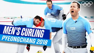 🇺🇸 USA vs. 🇸🇪 Sweden | Men's Curling Final at PyeongChang 2018! 🥇🥌