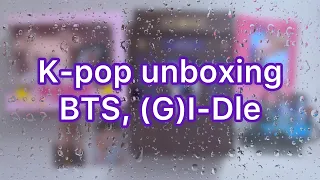 Распаковка BTS, (G)I-Dle / Unboxing BTS, (G)I-Dle