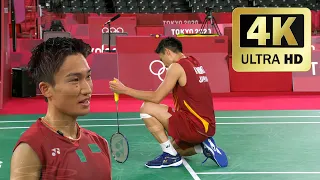 [4K UHD] - MS - R32 - Kento Momota vs Heo Kwang-hee - 2020 Tokyo Olympics - Highlights -