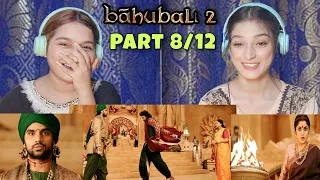 Bahubali 2 : Bahubali ko mahishmati mahel se nikal dya | Prabhas | Anushka S | Part 8/12 Reaction