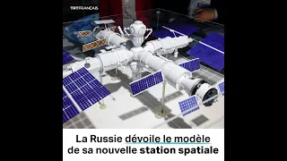 L'agence spatiale russe dévoile le modèle de sa station spatiale