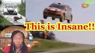 NASCAR Fan Reacts To Best Most Crazy Epic Rally Moments!! | pure sound (First time Watching!!)