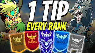 One Tip For Every Rank In Brawlhalla