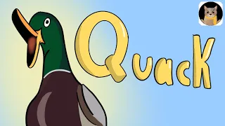 A Duck goes quack. #shorts #animation #ducks