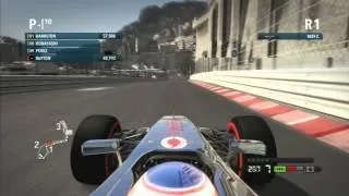 F1 2012 PS3 Hotlap Monaco + setup + wheel settings