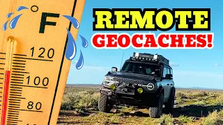 Finding REMOTE Geocaches Hidden In The Central Oregon Desert