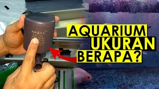 Pompa Celup 1800 Liter per Jam itu COCOK untuk Aquarium Ukuran Berapa?