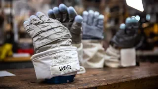 Inside Adam Savage's Cave: New Apollo EVA Gloves!