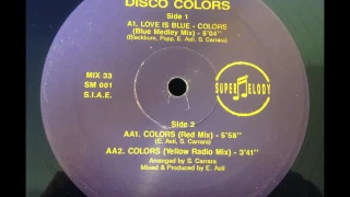 Disco Colors - Love Is Blue