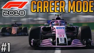 F1 2018 Career Mode Round #1: Melbourne - The Road Begins Now