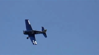 Maiden of a Hangar 9 F6F Hellcat -- Electric Powered