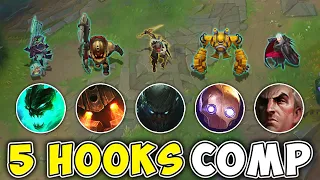 WE PLAYED 5 HOOKS ON ONE TEAM! (ENDLESS HOOK CHAIN) FT. PROFESSOR AKALI