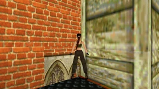 Corner Bug (Lara's Home, Tomb Raider II)