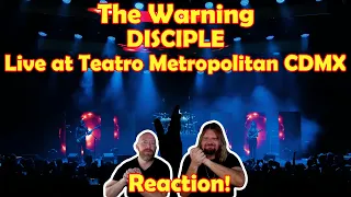 Musicians react to hearing The Warning - DISCIPLE Live at Teatro Metropolitan CDMX 08/29/2022