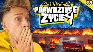 GTA V PRAWDZIWE ŻYCIE #78 POŻAR w SYLWESTRA! 🔥 [S4]