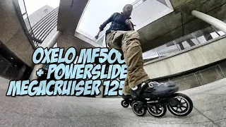 I UPGRADED My Oxelo MF500 Skates With Powerslide Megacruiser 125 Frames (And Now They're FAST)