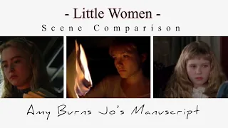 Little Women| Amy Burns Jo’s book (Scene Comparison)