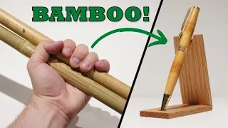 Woodturning | Bamboo Pens!