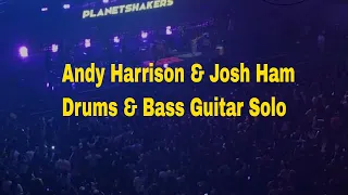 Planetshakers' Andy Harrison Drum Solo & Josh Ham Bass Guitar Solo Live in SM MOA Arena, Manila