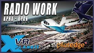 X-Plane VR - Flight from Phoenix to Payson in a Piper Arrow III on Pilotedge