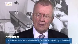 ZDF-Urteil: Ruprecht Polenz und Peter Weber im Interview am 25.03.2014