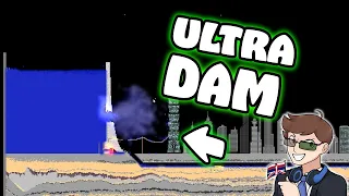 The ULTRA DAM in The Powder Toy!