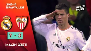Real Madrid 7-3 Sevilla | 2013 İspanya Ligi - Türkçe Spiker