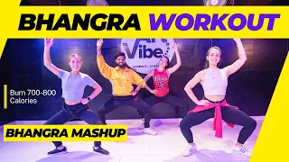 Bhangra Dance Mashup | Weekend Bhangra Mashup 2 Dance Work @djnickdhillon X FITNESS DANCE With RAHUL