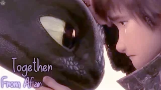 [♫] HTTYD 1-3 | Together From Afar (Thx for 90k subs) [Music Video]