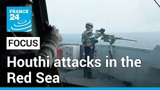 On board a French warship protecting Red Sea vessels from Houthi attacks • FRANCE 24 English