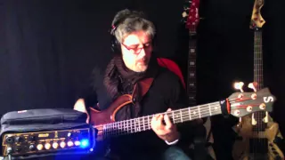 Stayin' alive by Bee Gees personal bassline by Rino Conteduca with Ken Smith bass BSR5 BT