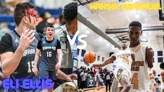 Hansel Enmanuel VS. Eli Ellis GETS BLOODY! | Moravian Prep vs. Life Christian Academy