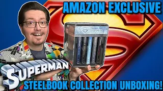 Superman: Amazon Exclusive 4k Steelbook Collection - Unboxing