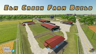 New Landscape Tools for Elm Creek Farm Build | Farming Simulator 22