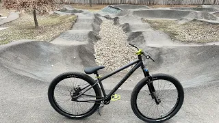 Gravity Cojones Bike Check at Perkins Hill Pump Track in Minneapolis