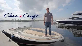 Обзор катера Chris-Craft Corsair 34 в яхт-клубе «Город Яхт» by Burevestnik Group