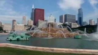 Buckingham Fountain in Chicago.