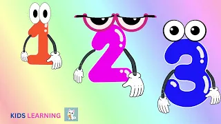 Numbers Song 2d-Animation - Learn to Count from 1 to 5 | Nursery Rhymes and toddler Songs