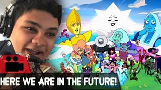HERE WE ARE IN THE FUTUREE | Steven Universe Future Opening Reaction
