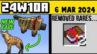 Rare Dogs BUT Rares removed... | 1.21 Minecraft snapshot review